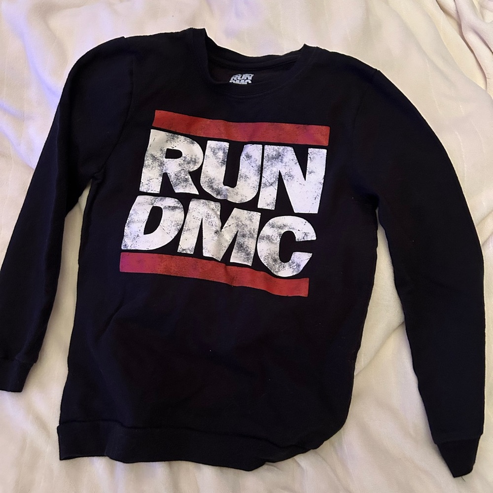 Kids long sleeve run DMC shirt